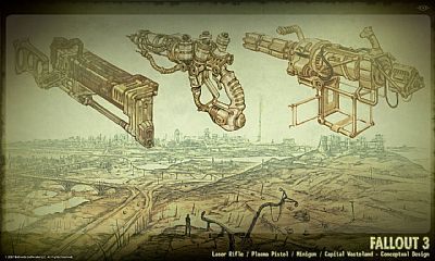 Garść szkiców koncepcyjnych z Fallout 3 - ilustracja #3