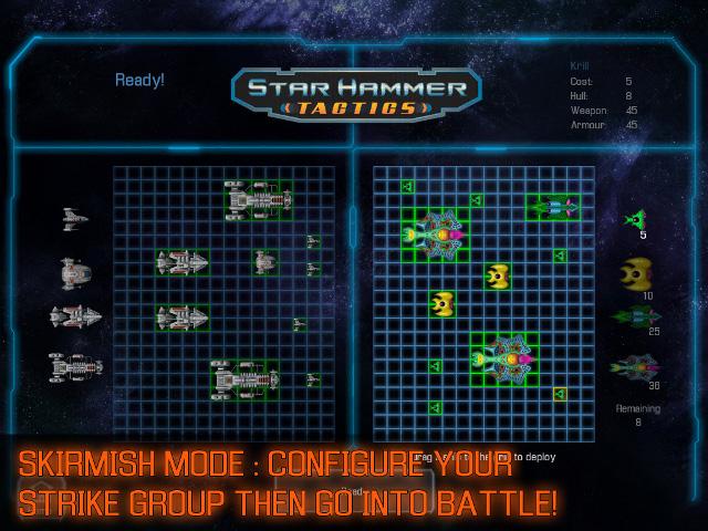 Tryb rozgrywki skirmish w grze Star Hammer Tactics (2010). - 2012-12-17