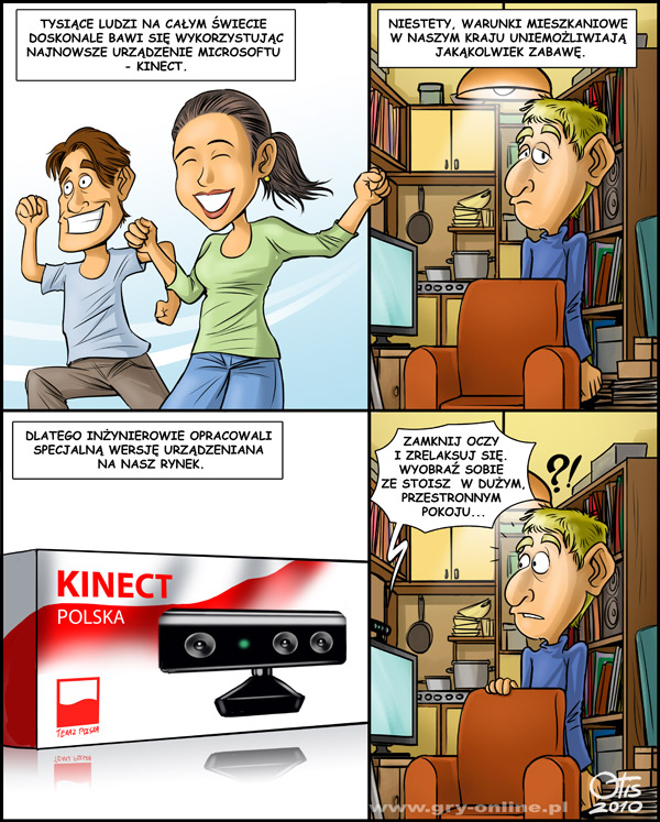 Kinect Polska, komiks Cartoon Games, odc. 38.