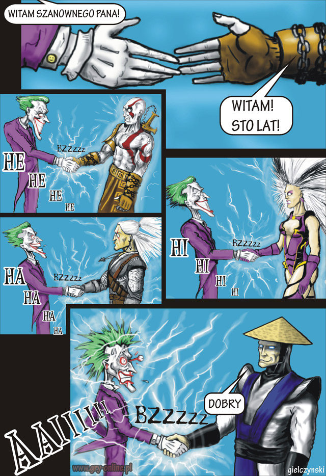 Impreza u Jokera, komiks Fatal Draws, odc. 7.