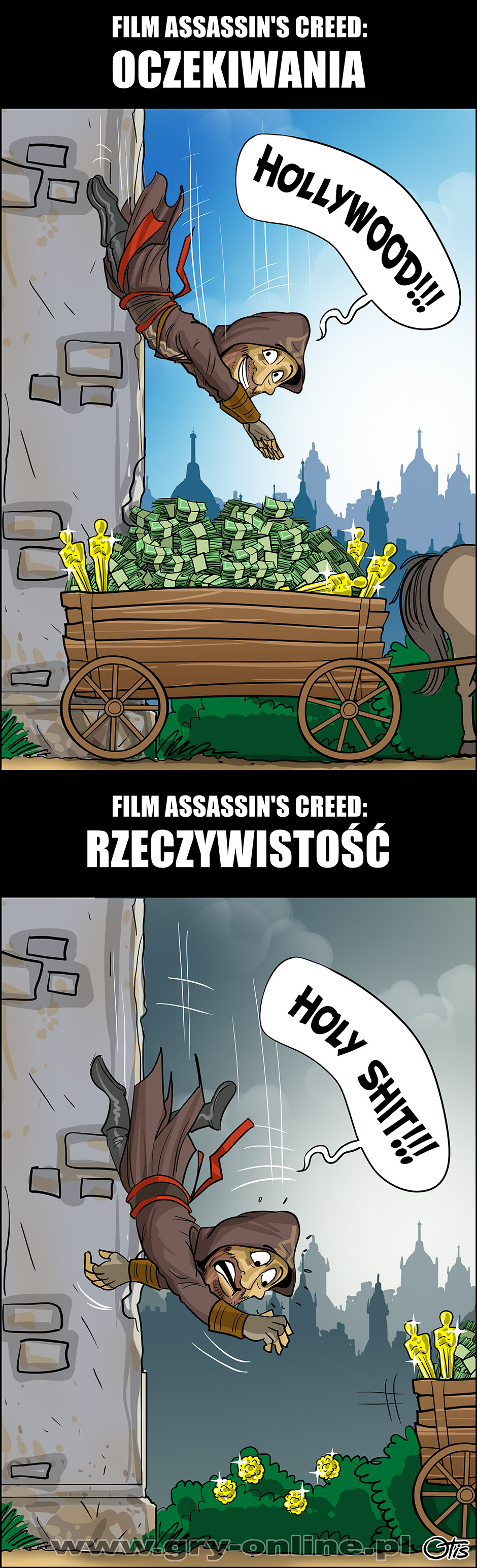Assassin's Creed: The Movie, komiks Cartoon Games, odc. 197.
