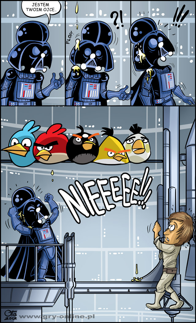 Angry Birds Star Wars, komiks Cartoon Wars, odc. 50.