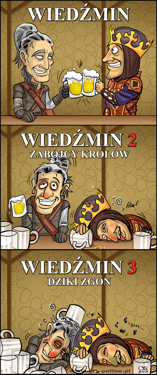 Wiedźmin: Trylogia, komiks Cartoon Games, odc. 92.