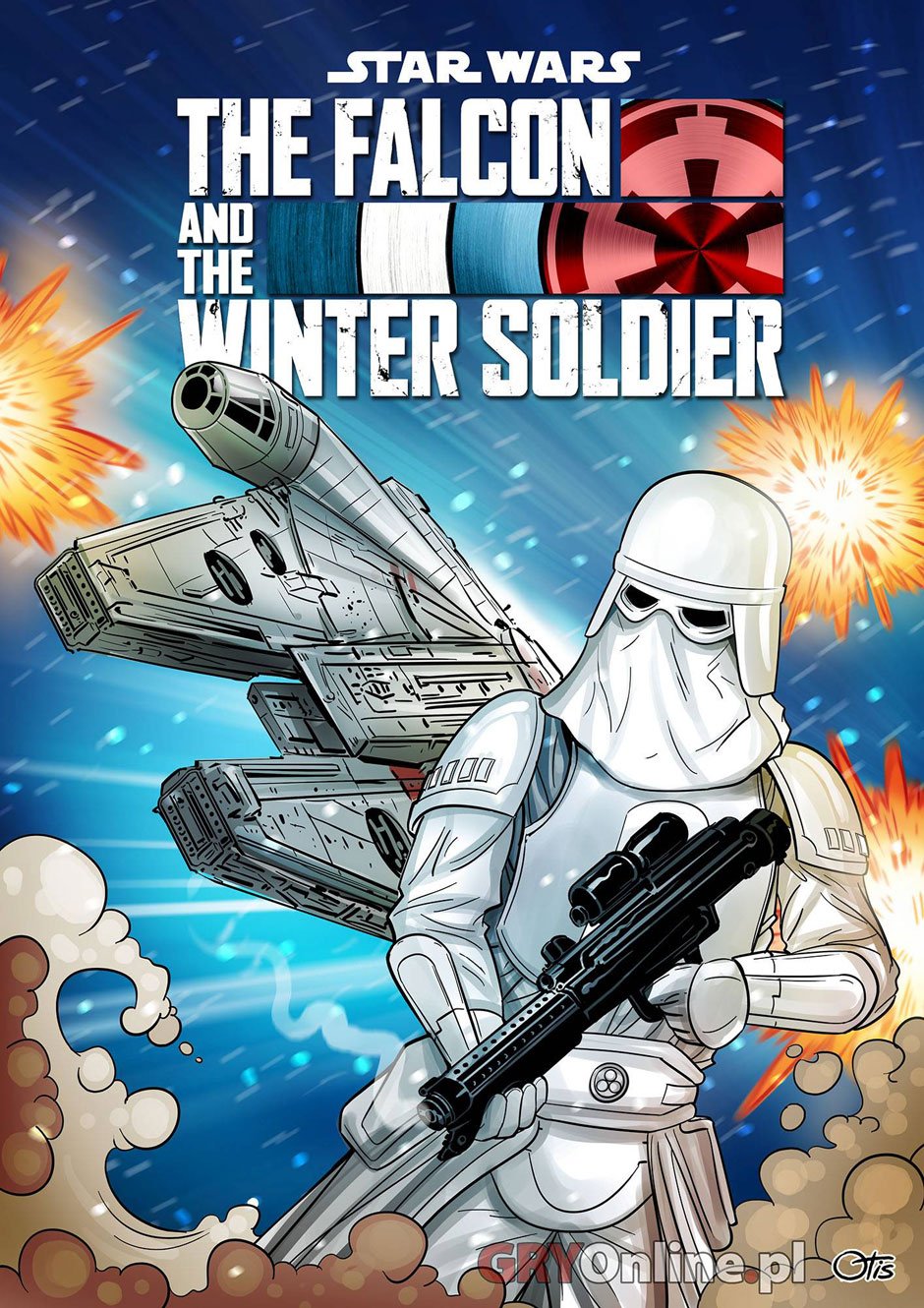 The Falcon and the Winter Soldier, komiks Cartoon Wars, odc. 113.