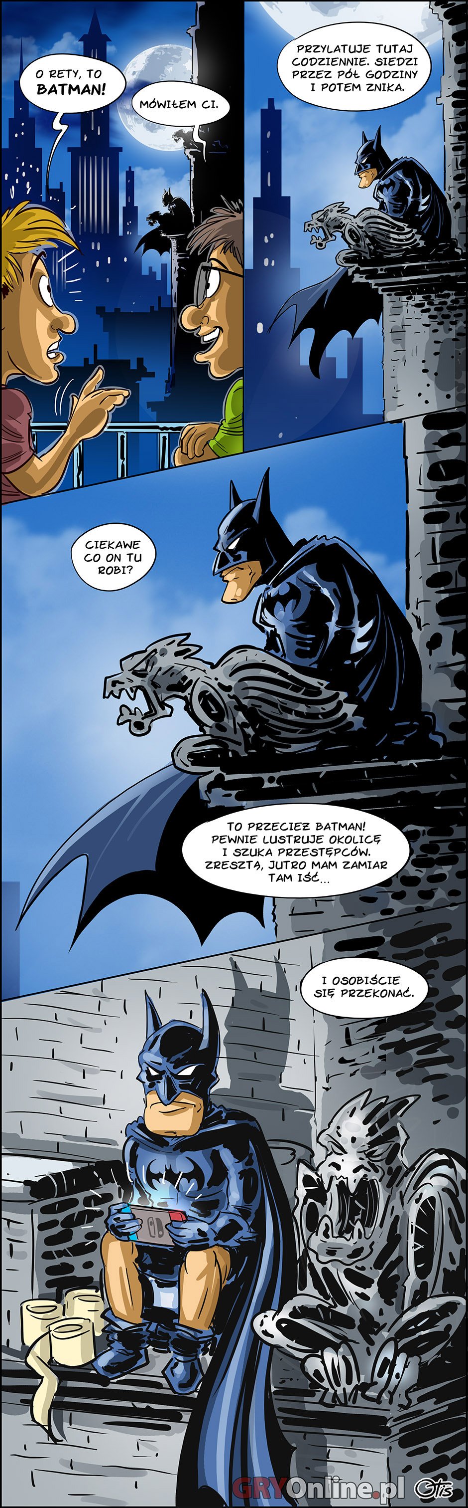 Batman, komiks Cartoon Games, odc. 223.