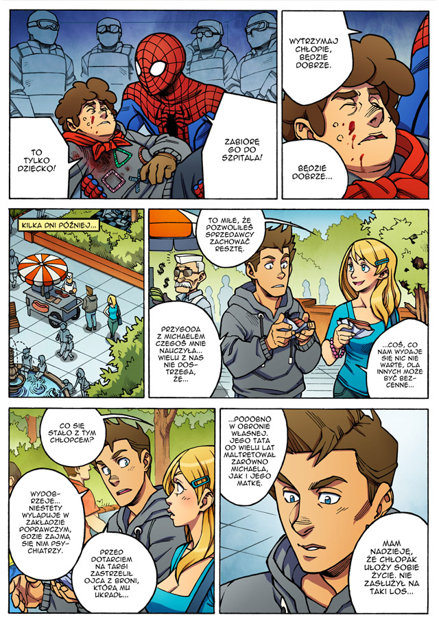 Więcej niż gra #11, komiks Spider&#45;Man, odc. 11.