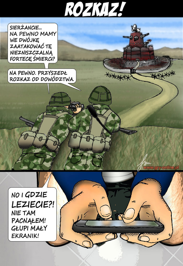 Rozkaz, komiks GROzmowy, odc. 26.
