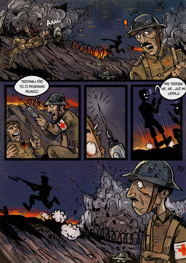 Reanimacja 1914, komiks oGRYzki, odc. 31.