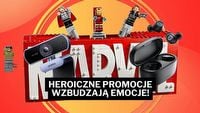 Najlepsze okazje na Amazonie - zaszalej z polecanymi przez kompozytorów słuchawkami oraz klockowymi wersjami herosów Marvela