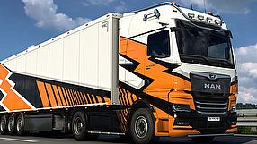Euro Truck Simulator 2 zwiastun Modern Lines Paint Jobs Pack