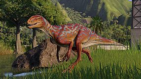 Jurassic World Evolution 2 zwiastun DLC Late Cretaceous Pack