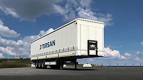Euro Truck Simulator 2 zwiastun DLC TIRSAN Trailer Pack