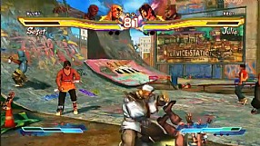 Street Fighter X Tekken GC 2012 gameplay #1