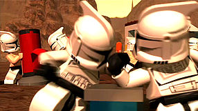 LEGO Star Wars III: The Clone Wars Troopers Working Out