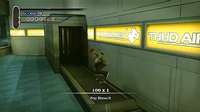 Tony Hawk's Pro Skater HD GC 2012 gameplay na lotnisku