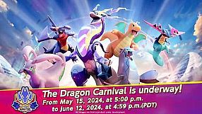 Pokemon Unite - zwiastun wydarzenia Dragon Carnival