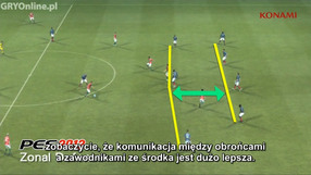 Pro Evolution Soccer 2012 obrona i formacje (PL)