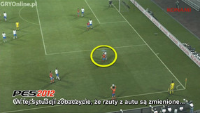 Pro Evolution Soccer 2012 kontrola bez piłki (PL)