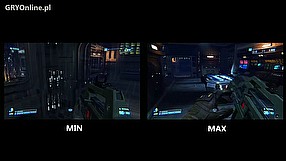 Aliens: Colonial Marines porównanie ustawień graficznych na PC