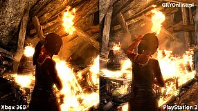 Tomb Raider porównanie ustawień graficznych PS3 vs Xbox 360