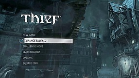 Thief kulisy produkcji - menu (PL)