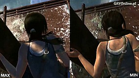 Tomb Raider porównanie ustawień graficznych na PC