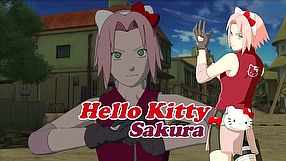 Naruto Shippuden: Ultimate Ninja Storm 3 Sakura - Hello Kitty