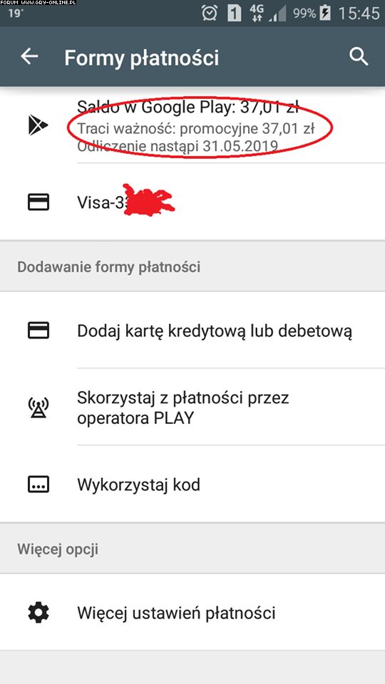 Kod promocyjny google play 2019