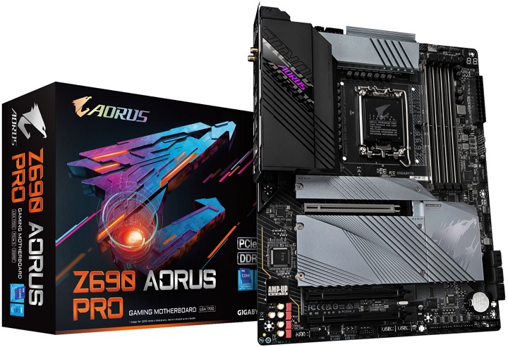 Gigabyte Z690 AORUS PRO jest jedną z lepszych (i droższych) płyt głównych pod pamięć DDR5. - Ile RAM potrzeba do grania w 2023 roku - dokument - 2023-02-08