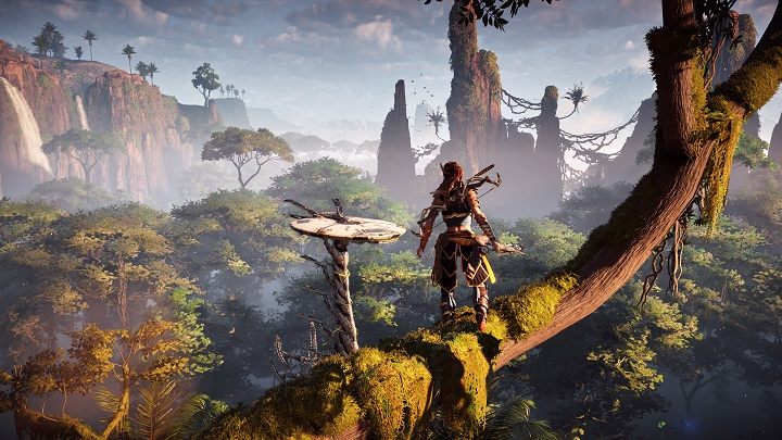 Głębia barw w Horizon Zero Dawn na PlayStation 4 Pro potrafi momentami powalić na kolana. - 2016-10-14