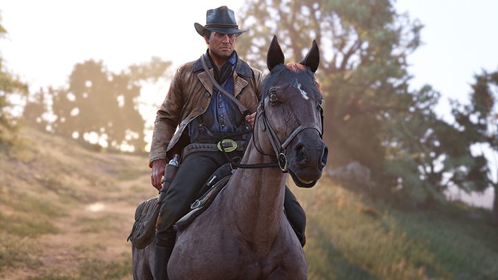 Arthur Morgan przypomina bardziej gwiazdę filmową niż bandytę z tamtego okresu, ale dzięki personalizacji możemy znacznie zmienić jego wygląd. - 2018-11-01