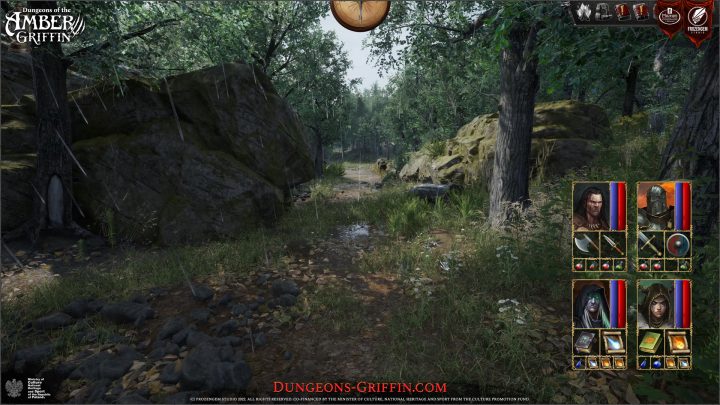 Dungeons of the Amber Griffin; Frozengem Studio; 2023 - Nadchodzące gry RPG, na które nie czekacie, a powinniście - dokument - 2022-11-08