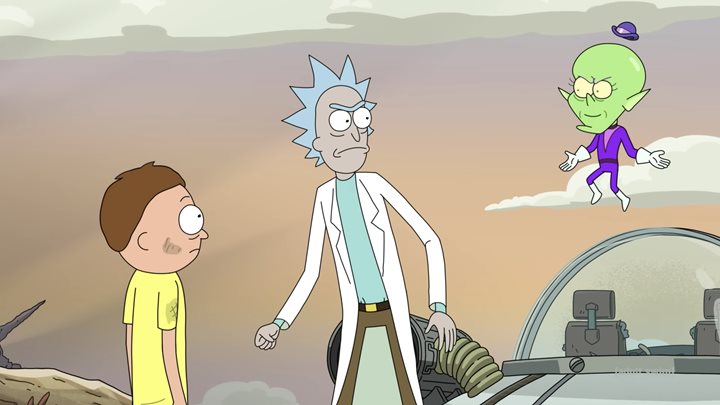 Rick and Morty, showrunnerzy: Justin Roiland i Dan Harmon, Warner Bros. Television, Adult Swim 2013 - Najlepsze powracające seriale 2022 roku - dokument - 2022-12-29