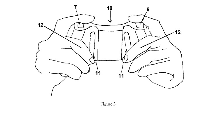 Przedmiotem sporu były elementy oznaczone numerem 11. Źródło: patents.google.com. - Steam Controller - co było w nim wyjątkowego i dlaczego zniknął? - dokument - 2022-01-25