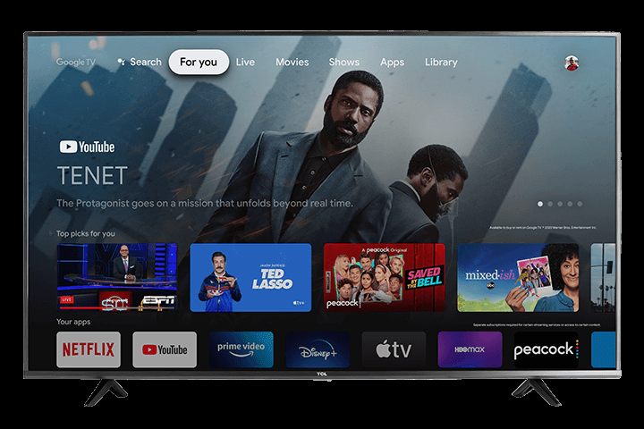 Google TV to świetny system operacyjny dla fanów filmów i seriali. Źródło: TCL. - 5 technologii w telewizorze, które pozwalają jak najlepiej wczuć się w ulubione filmy i seriale - dokument - 2022-07-12