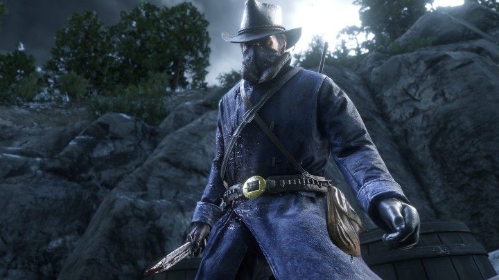 Założenie chusty na czas przestępstwa znacznie ułatwi nam późniejsze życie. - Niesamowite detale Red Dead Redemption 2 – gra dopracowana jak żadna inna - dokument - 2019-10-31