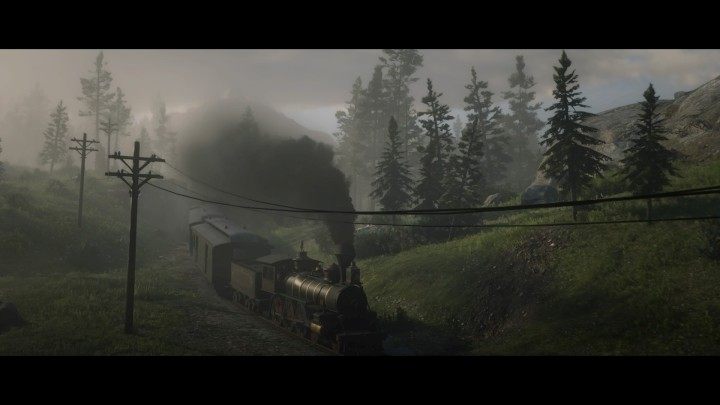 Pociągi to nie tylko okazja do rabunku, ale także tutejszy system (w miarę) szybkiej podróży. - Niesamowite detale Red Dead Redemption 2 – gra dopracowana jak żadna inna - dokument - 2019-10-31