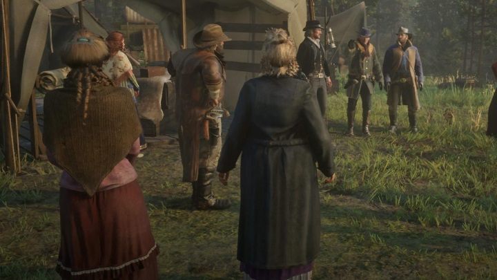 W pierwszym rozdziale Dutch trzyma się blisko swoich ludzi, ale w miarę postępów fabularnych sytuacja ta ulega zmianie. - Niesamowite detale Red Dead Redemption 2 – gra dopracowana jak żadna inna - dokument - 2019-10-31