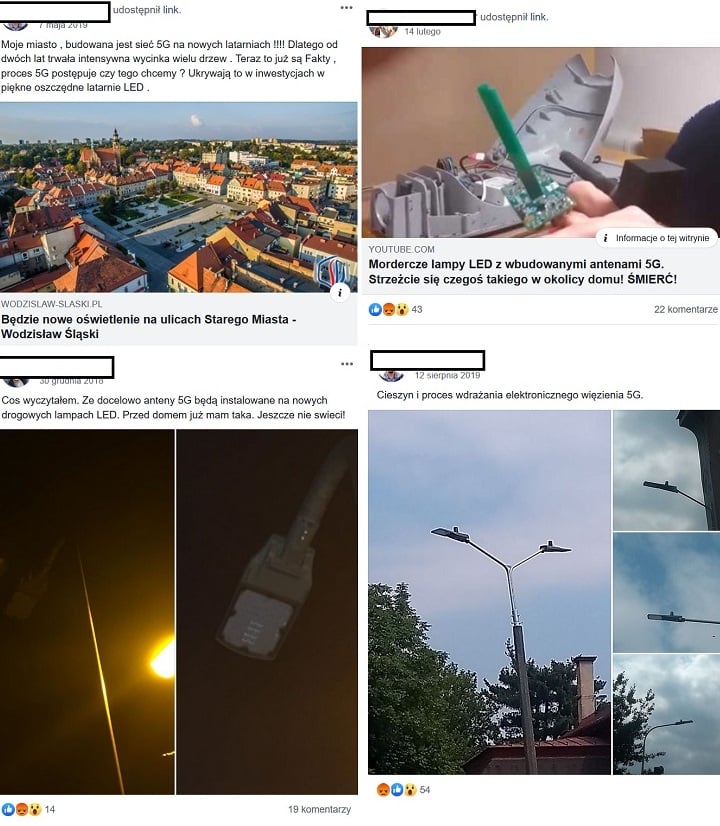 Lepiej nie przechodzić koło takich morderczych lamp. - 5G zabija? Obalamy mity - dokument - 2020-04-22