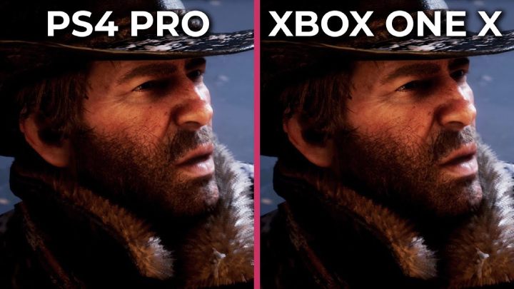 Zestawienia grafiki na obu konsolach pojawiają się w sieci przy okazji wszystkich ważnych premier – tutaj widzimy porównanie RDR2 wykonane przez kanał Candyland. - 5 powodów, dla których Xbox One X jest lepszy od PS4 Pro - dokument - 2019-11-06