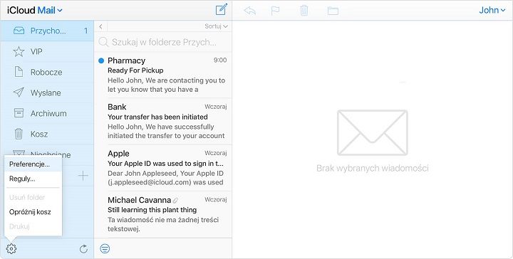 Domyślne filtry sprawnie oddzielają ziarno od plew tj. wartościowe wiadomości od spamu. - Najlepsza darmowa poczta e-mail 2021 - dokument - 2021-12-08