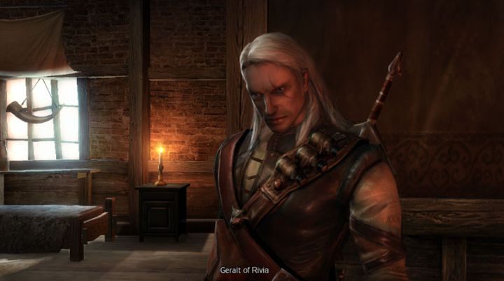 Pierwszą poważną zmianą, jaka nastąpiła w Wiedźminie podczas produkcji, była podmiana autorskiej postaci – Berengara – na Geralta w roli głównego bohatera. Pociągnęło to za sobą napisanie fabuły praktycznie od nowa (choć z użyciem wielu już istniejących lokacji). - 2017-06-22