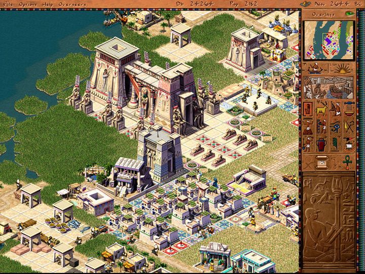 Gra Faraon to przeniesienie mechaniki słynnej serii Caesar w realia starożytnego Egiptu. - 32 najlepsze tycoony w historii - top strategie ekonomiczne na PC - dokument - 2023-09-27