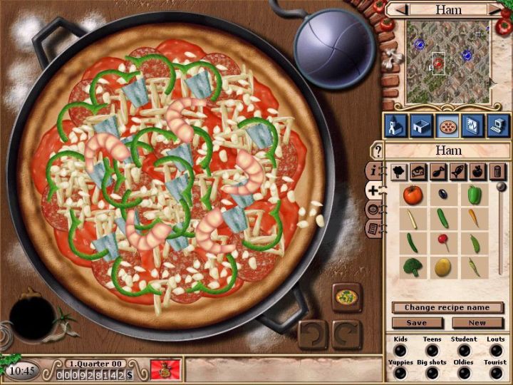 Ciekawym dodatkiem w grze Pizza Connection 2 jest możliwość stworzenia od podstaw własnej, wymarzonej pizzy. - 32 najlepsze tycoony w historii - top strategie ekonomiczne na PC - dokument - 2023-09-27