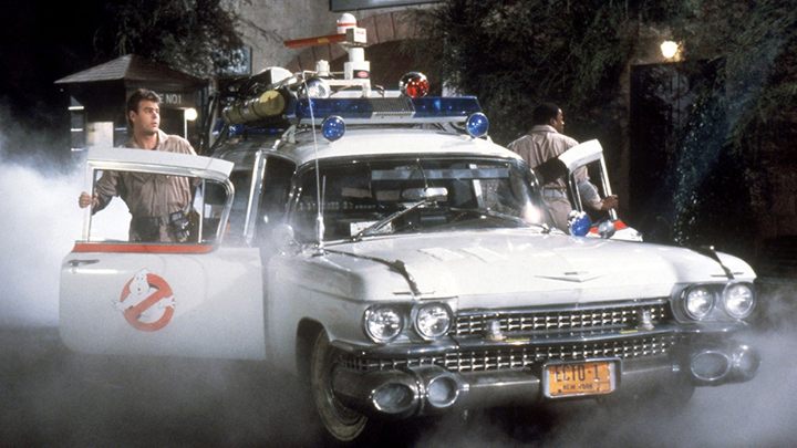Pogromcy duchów, reż. Ivan Reitman, Columbia Pictures, 1984 - Kultowe samochody, bez których kino nie byłyby takie same - dokument - 2022-11-23