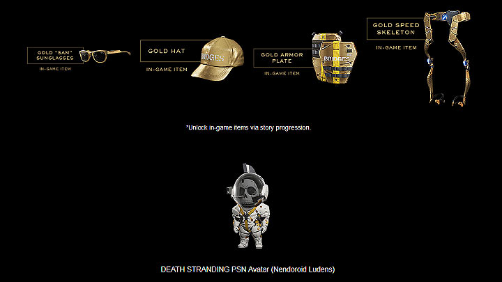 Bonusowe wyposażenie bohatera będzie do odblokowania w trakcie przechodzenia gry. - Wszystko o Death Stranding (data premiery, cena, edycje kolekcjonerskie) - dokument - 2020-06-04