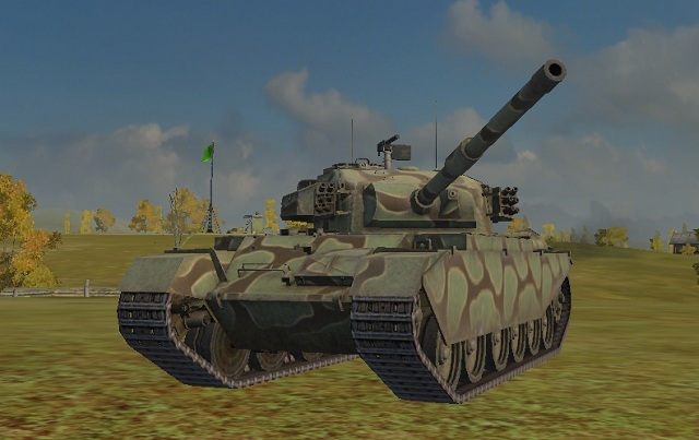 Jeden z wielu dostępnych czołgów średnich – Centurion Mk. 7/1 - 2012-10-31