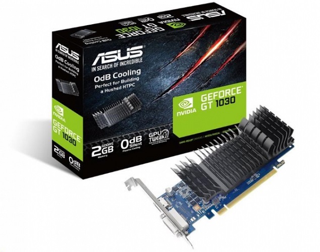 Karta graficzna ASUS GeForce GT 1030 2GB GDDR5. Źródło: ASUS