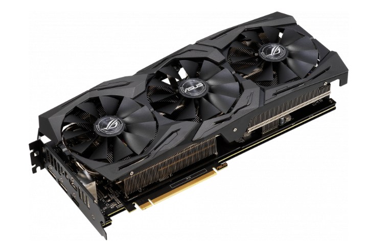 Karta graficzna Asus ROG Strix GeForce RTX 2060 OC 6GB GDDR6. Źródło: ASUS - Ranking kart graficznych Nvidia GeForce i AMD Radeon. Czerwiec 2022 - dokument - 2022-06-09