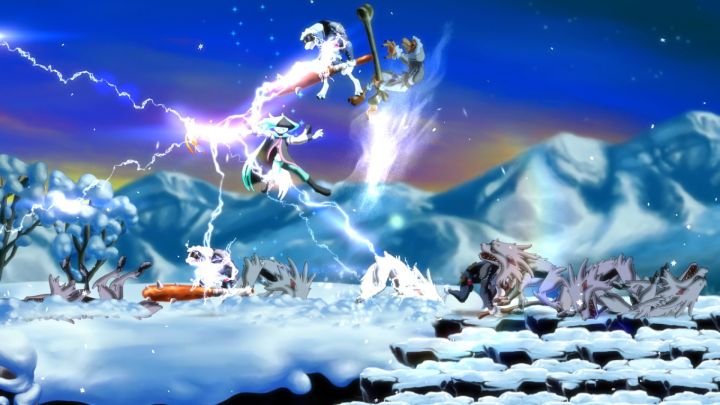 Co prawda na screenie nie ma popisowego numeru „bojowej wiewiórki” Fidgeta, ale w grze Dust: An Elysian Tail bohater ten pełni niebagatelną funkcję głównego wspomagającego wysiłki protagonisty. - 2019-01-23